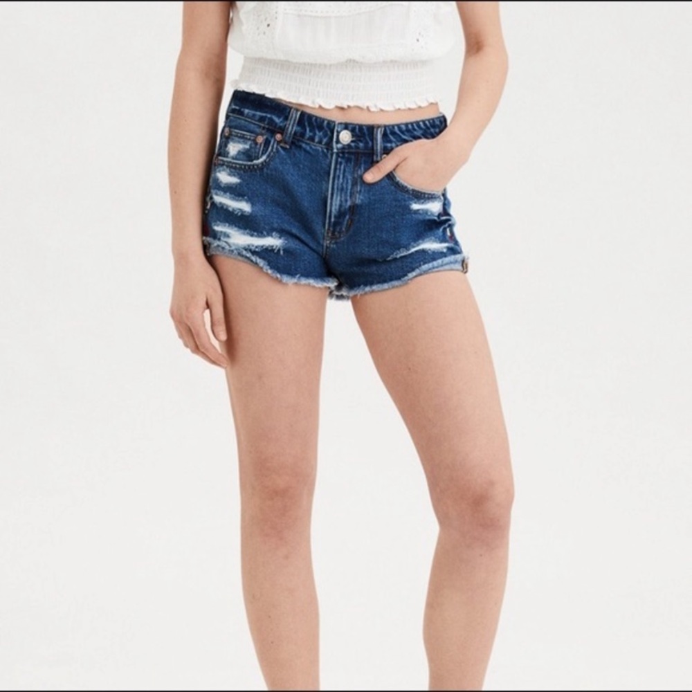 American Eagle Tomgirl Shortie Shorts